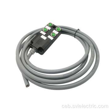 4 * M12 5 Pole Hold Cable PNP